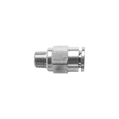 Metal Pu Fitting Straight 8mm X 1/8' M
